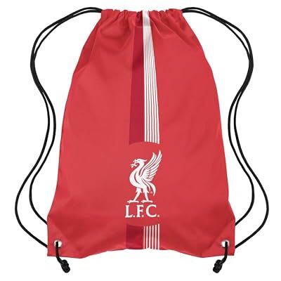FOCO Offizielles Lizenzprodukt Ultra-Action-Fußball-Sporttasche mit Kordelzug (Liverpool FC) FOCO Offizielles Lizenzprodukt Ultra-Action-Fußball-Sporttasche mit Kordelzug (Liverpool FC)