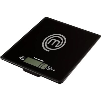 MasterChef Digitale Küchenwaage - 5kg, Tare, Gehärtetes Glas MasterChef Digitale Küchenwaage - 5kg, Tare, Gehärtetes Glas