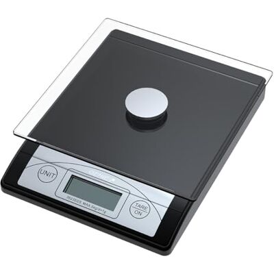 GENIE Digitale Briefwaage 3623 EDS – Präzise Küchenwaage bis 5 kg, 1g Genauigkeit, LCD Display, Tara Funktion, Glas Wiegefläche, kompakt & vielseitig für Küche & Büro GENIE Digitale Briefwaage 3623 EDS – Präzise Küchenwaage bis 5 kg, 1g Genauigkeit, LCD Display, Tara Funktion, Glas Wiegefläche, kompakt & vielseitig für Küche & Büro