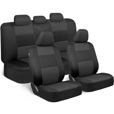 BDK Os-309-CC Zweifarbiges Autositzbezug - Schutz für Auto BDK Os-309-CC Zweifarbiges Autositzbezug - Schutz für Auto