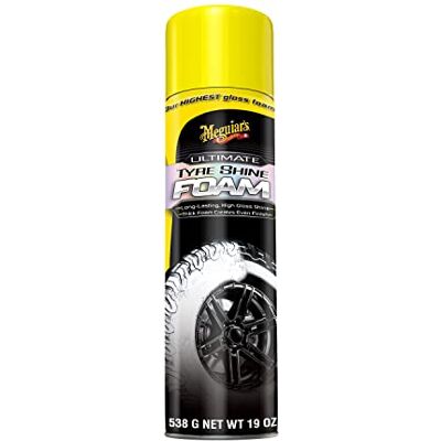 Meguiar's G210419EU Ultimate Tyre Shine Foam Reifenglanz, 538ml Meguiar's G210419EU Ultimate Tyre Shine Foam Reifenglanz, 538ml