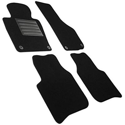 MTM MDM SP-5094 Schwarze Velours Fußmatten für Skoda Superb III - Fußmatten MTM MDM SP-5094 Schwarze Velours Fußmatten für Skoda Superb III - Fußmatten