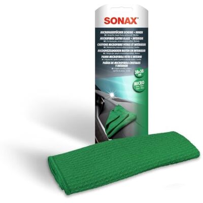Sonax Mikrofasertuch - Scheiben+Innen Reinigung - 38x38cm Sonax Mikrofasertuch - Scheiben+Innen Reinigung - 38x38cm