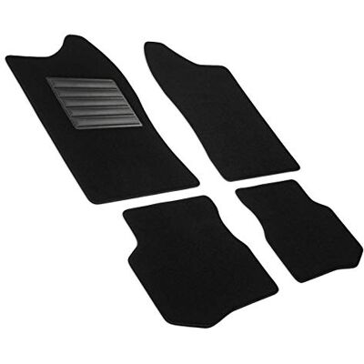 MTM MDM SP-3434 Fußmatten Velours Autoteppich passend für Suzuki Jimny I 1998>09.2018, black MTM MDM SP-3434 Fußmatten Velours Autoteppich passend für Suzuki Jimny I 1998>09.2018, black