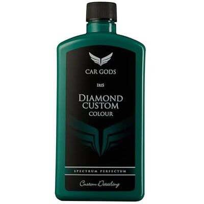 Car Gods Iris Custom Color 3-in-1 Polierwachs, Farbauffrischer und Kratzerentferner, Dunkelgrün, 500 ml, 16 Farben erhältlich Car Gods Iris Custom Color 3-in-1 Polierwachs, Farbauffrischer und Kratzerentferner, Dunkelgrün, 500 ml, 16 Farben erhältlich