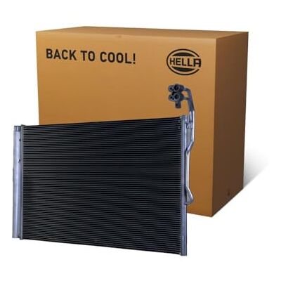 HELLA 8FC 366 221-421 Kondensator, Klimaanlage Kühlrohre parallel Aluminium mit Trockner HELLA 8FC 366 221-421 Kondensator, Klimaanlage Kühlrohre parallel Aluminium mit Trockner