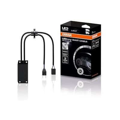 Osram LEDriving SMART CANBUS LEDSCT10-2HB, umgeht das Lampenausfallerkennungssystem für LED Retrofit Lampen; Zubehör für 24V H7 LED Lampen Osram LEDriving SMART CANBUS LEDSCT10-2HB, umgeht das Lampenausfallerkennungssystem für LED Retrofit Lampen; Zubehör für 24V H7 LED Lampen
