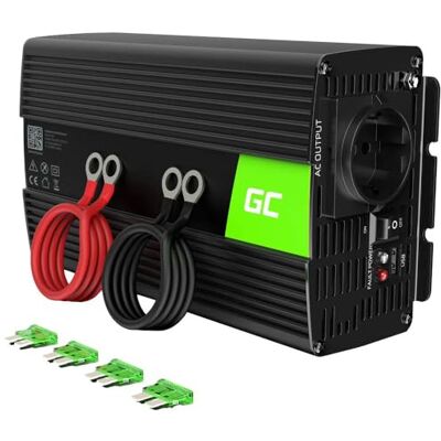 Green Cell 1000W/2000W 12V auf 230V Reiner Sinus Volt kfz Spannungswandler Wechselrichter Konverter Pure Sine Wave Power Solar Inverter DC AC Umwandler Stromwandler Wohnwagen Auto Autoladegerät Green Cell 1000W/2000W 12V auf 230V Reiner Sinus Volt kfz Spannungswandler Wechselrichter Konverter Pure Sine Wave Power Solar Inverter DC AC Umwandler Stromwandler Wohnwagen Auto Autoladegerät