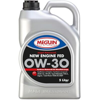 Liqui Moly Meguin megol Motorenöl New Engine FED SAE 0W-30 5L Motoröle Art.-Nr.: 33030 Liqui Moly Meguin megol Motorenöl New Engine FED SAE 0W-30 5L Motoröle Art.-Nr.: 33030