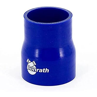 Bonrath Silikonschlauch Reduzierer Recht Länge:76mm Ø60>55mm, Blau Bonrath Silikonschlauch Reduzierer Recht Länge:76mm Ø60>55mm, Blau