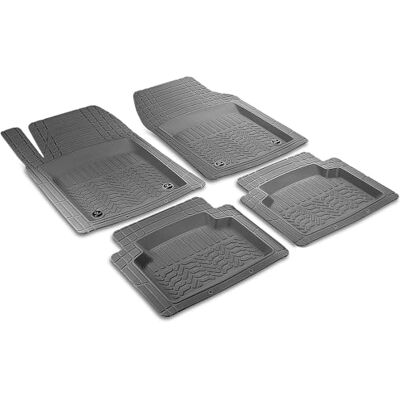 BREMER SITZBEZÜGE Universal Gummi Fußmatten Set (4-TLG) für VW Passat B8 BREMER SITZBEZÜGE Universal Gummi Fußmatten Set (4-TLG) für VW Passat B8