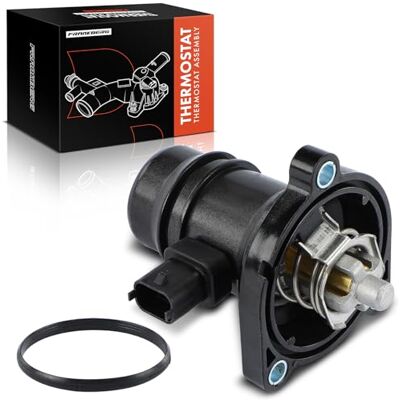 Frankberg Thermostat Kühlmittel mit Dichtung mit Gehäuse Kompatibel mit Cruze J300 1.4L 2013-2016 Astra J P10 1.4L 2009-2015 Corsa D S07 1.2L 1.4L 2006-2014 Replace# 55593033 Frankberg Thermostat Kühlmittel mit Dichtung mit Gehäuse Kompatibel mit Cruze J300 1.4L 2013-2016 Astra J P10 1.4L 2009-2015 Corsa D S07 1.2L 1.4L 2006-2014 Replace# 55593033