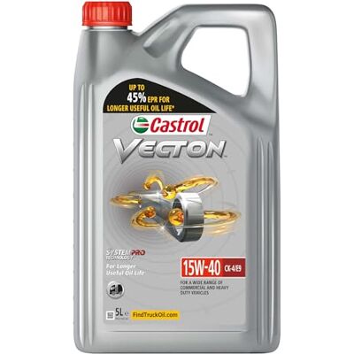 Castrol Vecton 15W-40 CK-4/E9 Motoröl, 5L Castrol Vecton 15W-40 CK-4/E9 Motoröl, 5L