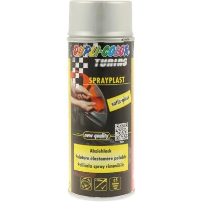 DUPLI-COLOR 433313 Sprayplast Silber seidenglänzend 400 ml DUPLI-COLOR 433313 Sprayplast Silber seidenglänzend 400 ml