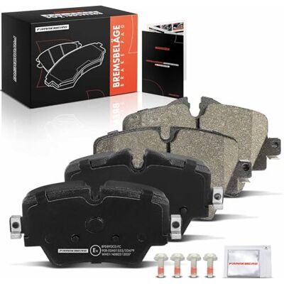 Frankberg Bremsbelagsatz inkl. 4x Bremsbeläge Vorne Kompatibel mit 1er F40 X1 F48 X3 F97 G01 G08 5er Touring G31 3er Touring G21 G81 Replace# 34106860019,34106888777 Frankberg Bremsbelagsatz inkl. 4x Bremsbeläge Vorne Kompatibel mit 1er F40 X1 F48 X3 F97 G01 G08 5er Touring G31 3er Touring G21 G81 Replace# 34106860019,34106888777