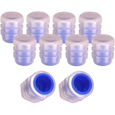 cyclingcolors 10x Ventilkappen Ventildeckel Leuchtend Phosphoreszierend Auto Motorrad Fahrrad Ventilabdeckung Radventilkappen Reifenventilkappen Autoventil-Kappen Kunststoff, Blau cyclingcolors 10x Ventilkappen Ventildeckel Leuchtend Phosphoreszierend Auto Motorrad Fahrrad Ventilabdeckung Radventilkappen Reifenventilkappen Autoventil-Kappen Kunststoff, Blau