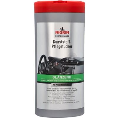 Nigrin Kunststoff-Pflegetücher Gl 30x - Innenraum Kunststoffreiniger Nigrin Kunststoff-Pflegetücher Gl 30x - Innenraum Kunststoffreiniger