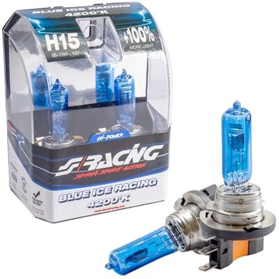 Simoni Racing H15 Halogenlampe - Lange Lebensdauer, Scharfer Strahl, 4200°C Simoni Racing H15 Halogenlampe - Lange Lebensdauer, Scharfer Strahl, 4200°C