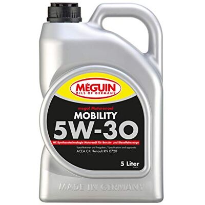 Meguin Megol Mobility SAE 5W-30 5 L - Motoröl Meguin Megol Mobility SAE 5W-30 5 L - Motoröl