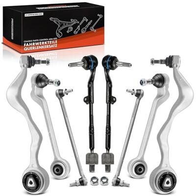 Frankberg 8x Querlenker Spurstange Koppelstange Vorne Kompatibel mit E81 116 123 2006-2011 E87 118 120 2004-2012 E88 128 2007-2013 E82 125 M 2007-2013 Frankberg 8x Querlenker Spurstange Koppelstange Vorne Kompatibel mit E81 116 123 2006-2011 E87 118 120 2004-2012 E88 128 2007-2013 E82 125 M 2007-2013