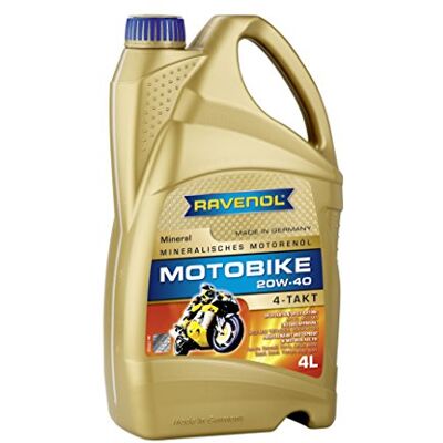 RAVENOL Motobike 4-T Mineral SAE 20W-40 RAVENOL Motobike 4-T Mineral SAE 20W-40