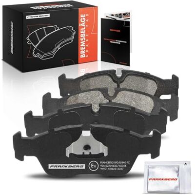 Frankberg Bremsbelagsatz inkl. 4x Bremsbeläge Vorne Kompatibel mit 3er Compact E46 3er Touring E46 3er E46 3er Cabriolet E46 Replace# 34111164498, 34111161445 Frankberg Bremsbelagsatz inkl. 4x Bremsbeläge Vorne Kompatibel mit 3er Compact E46 3er Touring E46 3er E46 3er Cabriolet E46 Replace# 34111164498, 34111161445
