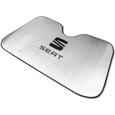 Seat 000064363A Sonnenblende Frontscheibe 130x70cm Sonnenschutz Hitzeschutz Abdeckung, Silber Seat 000064363A Sonnenblende Frontscheibe 130x70cm Sonnenschutz Hitzeschutz Abdeckung, Silber