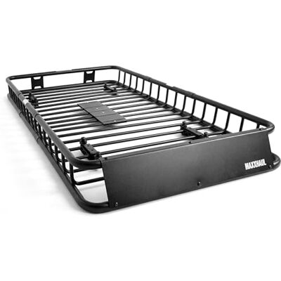 MAXXHAUL 50506 robuster Universal-Dachträger aus Stahl, 162,6 x 99,1 x 15,2 cm, Schwarz MAXXHAUL 50506 robuster Universal-Dachträger aus Stahl, 162,6 x 99,1 x 15,2 cm, Schwarz