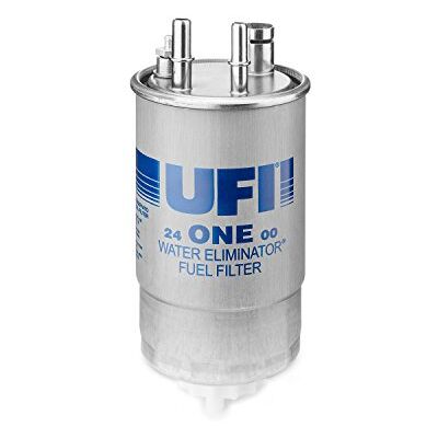 UFI Filters, Dieselfilter 24.ONE.00, Ersatz-Kraftstofffilter, Geeignet für Autos, Anwendbar auf verschiedene Modelle wie Fiat, Ford, Tata UFI Filters, Dieselfilter 24.ONE.00, Ersatz-Kraftstofffilter, Geeignet für Autos, Anwendbar auf verschiedene Modelle wie Fiat, Ford, Tata