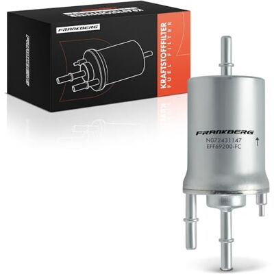 Frankberg Kraftstofffilter Benzinfilter Kompatibel mit A3 8P1 TT 8J3 Altea 5P1 Fabia I 6Y2 Beetle 5C1 5C2 Golf V 1K1 Polo 6C1 6R1 9A 9N Replace# 6Q0201051A Frankberg Kraftstofffilter Benzinfilter Kompatibel mit A3 8P1 TT 8J3 Altea 5P1 Fabia I 6Y2 Beetle 5C1 5C2 Golf V 1K1 Polo 6C1 6R1 9A 9N Replace# 6Q0201051A