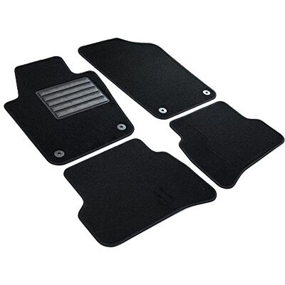 MTM MDM SP-3748 Velours Fußmatten passend für VW Polo Seat Ibiza Skoda Fabia MTM MDM SP-3748 Velours Fußmatten passend für VW Polo Seat Ibiza Skoda Fabia