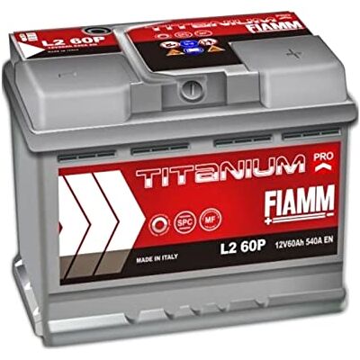 Fiamm Titanium L260 Autobatterie, 60 Ah 540 A, Pluspol rechts Fiamm Titanium L260 Autobatterie, 60 Ah 540 A, Pluspol rechts