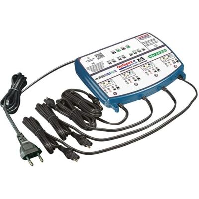 OptiMate 2 Duo x 2 Bank – 2-Bank 12V/12,8V Automatisches Ladegerät und Wartungsgerät (2A pro Bank) – Für Blei-Säure- und Lithium-LiFePO4-Batterien – Sicher, intelligent und wetterfest OptiMate 2 Duo x 2 Bank – 2-Bank 12V/12,8V Automatisches Ladegerät und Wartungsgerät (2A pro Bank) – Für Blei-Säure- und Lithium-LiFePO4-Batterien – Sicher, intelligent und wetterfest