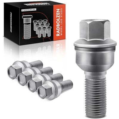 Frankberg 5x Radbolzen Radschraube Kompatibel mit A8 4H E-Tron GEN Q3 8U F3B 8RB Q7 Q8 4M T-o-u-a-r-e-g C.R.7 1.4L-6.3L 2008-2021 8R0601295 Frankberg 5x Radbolzen Radschraube Kompatibel mit A8 4H E-Tron GEN Q3 8U F3B 8RB Q7 Q8 4M T-o-u-a-r-e-g C.R.7 1.4L-6.3L 2008-2021 8R0601295