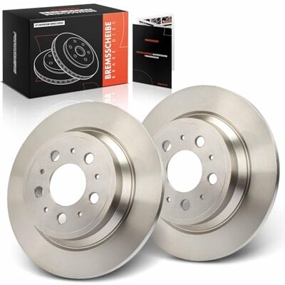 Frankberg Bremsscheibensatz inkl. 2x Bremsscheiben Hinten Voll Ø288mm Kompatibel mit V70 II 285 S60 I 384 XC70 Cross Country 295 S80 I 184 Replace# 94341670 Frankberg Bremsscheibensatz inkl. 2x Bremsscheiben Hinten Voll Ø288mm Kompatibel mit V70 II 285 S60 I 384 XC70 Cross Country 295 S80 I 184 Replace# 94341670