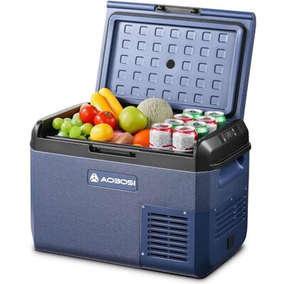 AAOBOSI 25L Kompressor Kühlbox: IPX4 Wasserdicht, -20°C bis 20°C,Tragbare Elektrisch Kühlbox 12V 230V für Auto, LKW, Boot, Reisemobil, Camping, Fischen, Reisen, Garten AAOBOSI 25L Kompressor Kühlbox: IPX4 Wasserdicht, -20°C bis 20°C,Tragbare Elektrisch Kühlbox 12V 230V für Auto, LKW, Boot, Reisemobil, Camping, Fischen, Reisen, Garten