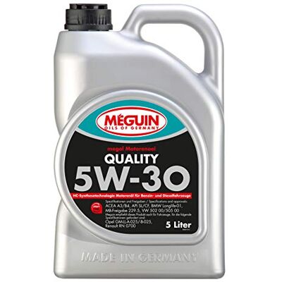 Liqui Moly Meguin Megol Quality SAE 5W-30 5 L Synthesetechnologie Motoröl Art.-Nr.: 6567 Liqui Moly Meguin Megol Quality SAE 5W-30 5 L Synthesetechnologie Motoröl Art.-Nr.: 6567