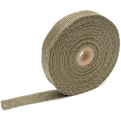 Design Engineering Titan 2,5 cm x 15,7 m Auspuff-Wärmewickel mit Lavastein-Technologie – Wärmewickel für Auspuffrohre, biegsames Auspuffband, widersteht direkter Hitze von 982 °C und intermittierender Design Engineering Titan 2,5 cm x 15,7 m Auspuff-Wärmewickel mit Lavastein-Technologie – Wärmewickel für Auspuffrohre, biegsames Auspuffband, widersteht direkter Hitze von 982 °C und intermittierender