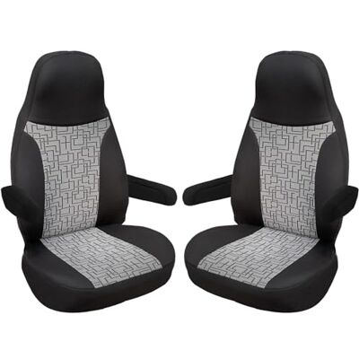 BREMER SITZBEZÜGE Wohnmobil_800 (813 Schwarz/Grau) BREMER SITZBEZÜGE Wohnmobil_800 (813 Schwarz/Grau)