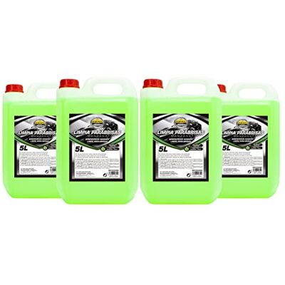 Abc Car Cleaners ABC Cleaners RV16LLB SET4 ScheibenReiniger Arom Apfel 5L, Apfelgrün, 4 UDS, Set of 4 Abc Car Cleaners ABC Cleaners RV16LLB SET4 ScheibenReiniger Arom Apfel 5L, Apfelgrün, 4 UDS, Set of 4