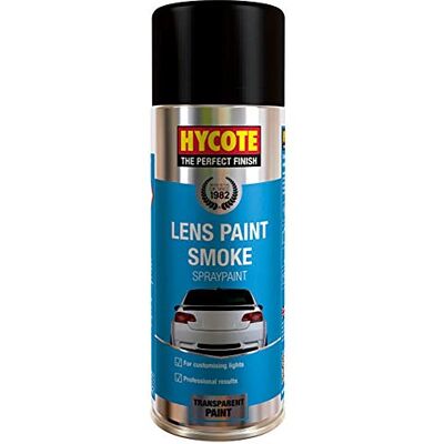 Hycote Scheinwerfer Spray Smoke 400 ml – Schnelltrocknender Acryl Linsenlack für Rücklichter und Scheinwerfer, getöntes Finish, für Kunststoff, Keramik, Metall und Holz Hycote Scheinwerfer Spray Smoke 400 ml – Schnelltrocknender Acryl Linsenlack für Rücklichter und Scheinwerfer, getöntes Finish, für Kunststoff, Keramik, Metall und Holz