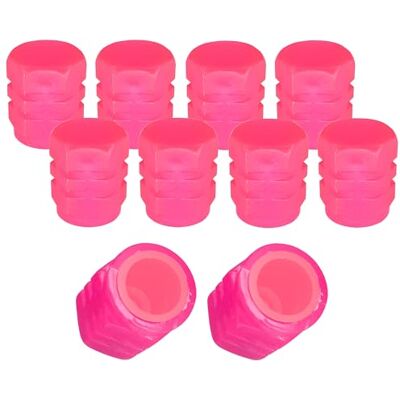cyclingcolors 10x Ventilkappen Ventildeckel Leuchtend Phosphoreszierend Auto Motorrad Fahrrad Ventilabdeckung Radventilkappen Reifenventilkappen Autoventil-Kappen Kunststoff, Rosa cyclingcolors 10x Ventilkappen Ventildeckel Leuchtend Phosphoreszierend Auto Motorrad Fahrrad Ventilabdeckung Radventilkappen Reifenventilkappen Autoventil-Kappen Kunststoff, Rosa