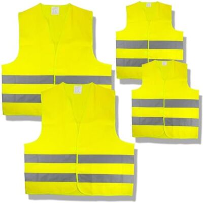 cartrend 50252 Warnweste mit Aufbewahrungstasche gelb cartrend 50252 Warnweste mit Aufbewahrungstasche gelb