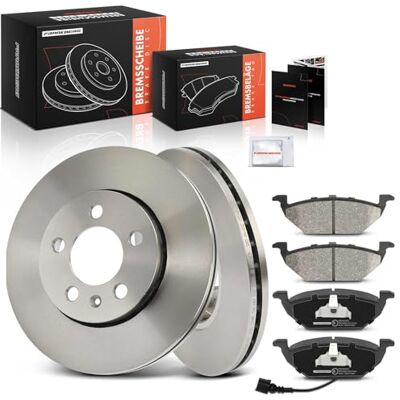 Frankberg Bremsensatz inkl. 2x Bremsscheiben + 4x Bremsbeläge Vorne Kompatibel mit Golf IV 1J1 Fabia II 542 Polo 9A 9N Fabia II Combi 545 Replace# 5Z0615301B Frankberg Bremsensatz inkl. 2x Bremsscheiben + 4x Bremsbeläge Vorne Kompatibel mit Golf IV 1J1 Fabia II 542 Polo 9A 9N Fabia II Combi 545 Replace# 5Z0615301B