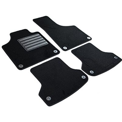 MTM MDM SP-123 Fußmatten Velours Autoteppich passend für Audi A3 (8P) & SPORTBACK 05.2003>09.2012, black MTM MDM SP-123 Fußmatten Velours Autoteppich passend für Audi A3 (8P) & SPORTBACK 05.2003>09.2012, black