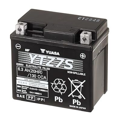 Yuasa YTZ7S 12V 130 CCA Hochleistungs-AGM-VRLA-Motorradbatterie für Powersport Yuasa YTZ7S 12V 130 CCA Hochleistungs-AGM-VRLA-Motorradbatterie für Powersport
