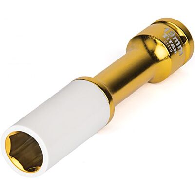 Titan 21119 1/2-Zoll-Antrieb x 19 mm, nicht beschädigende Schlagschrauber-Stecknuss Titan 21119 1/2-Zoll-Antrieb x 19 mm, nicht beschädigende Schlagschrauber-Stecknuss