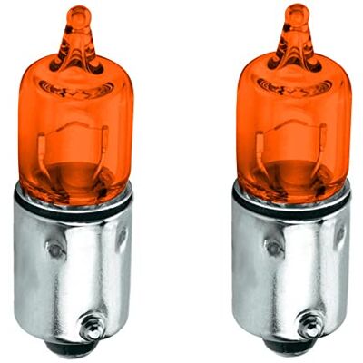 cyclingcolors 2x glühbirne 12V 10W BA9S orange glühlampe birne auto motorrad blinker cyclingcolors 2x glühbirne 12V 10W BA9S orange glühlampe birne auto motorrad blinker
