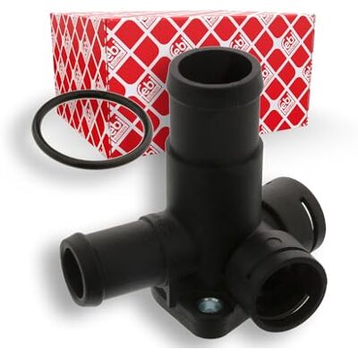 febi bilstein 12404 Kühlwasserflansch für Zylinderkopf, mit Dichtung, 1 Stück febi bilstein 12404 Kühlwasserflansch für Zylinderkopf, mit Dichtung, 1 Stück