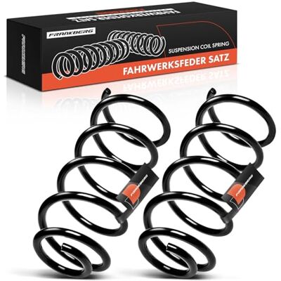 Frankberg 2x Federn Fahrwerksfeder Hinterachse Kompatibel mit Cabrio 2000-2004 City-Coupe 1999-2004 Fortwo Cabrio 2004-2006 Fortwo Coupe 2004-2006 Replace# 0007502V002 Frankberg 2x Federn Fahrwerksfeder Hinterachse Kompatibel mit Cabrio 2000-2004 City-Coupe 1999-2004 Fortwo Cabrio 2004-2006 Fortwo Coupe 2004-2006 Replace# 0007502V002